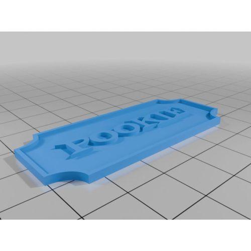 Pookie Figür Modeli – 3D Baskı Dekoratif Figür (Bu ürün Sadece Plastik parçadır - Almadan Önce Soru Sorabilirsiniz)