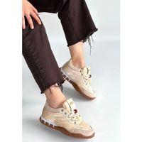 Tues Bej Nubuk Bağcıklı Spor Ayakkabı