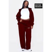 Kadın Büyük Beden Buyuk Brooklyn Baskılı İnce Eşofman Altı  SPR25BEAK50