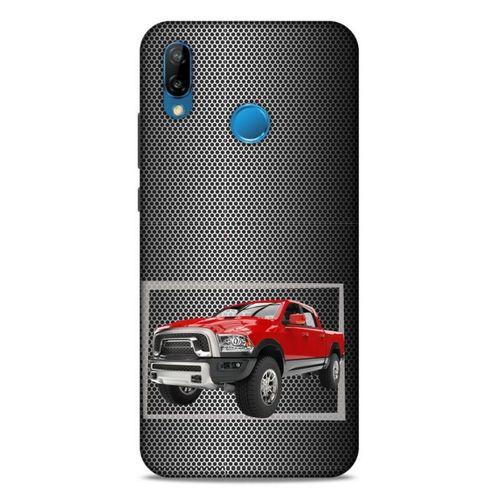 Lopard Huawei P20 Lite Uyumlu Kılıf PickUpX (15) Antişok Kılıf Kırmızı Siyah