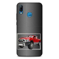 Lopard Huawei P20 Lite Uyumlu Kılıf PickUpX (15) Antişok Kılıf Kırmızı Siyah