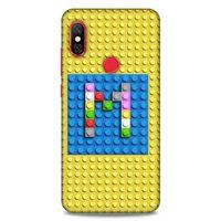 Lopard Xiaomi Mi A2 Lite Uyumlu Kılıf BloX (24) Darbe Emici Kılıf M Harfi