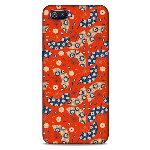 Oppo Realme C2 Kılıf Japonya (46) Core Armor Kılıf Japonya Yelpaze Dansı
