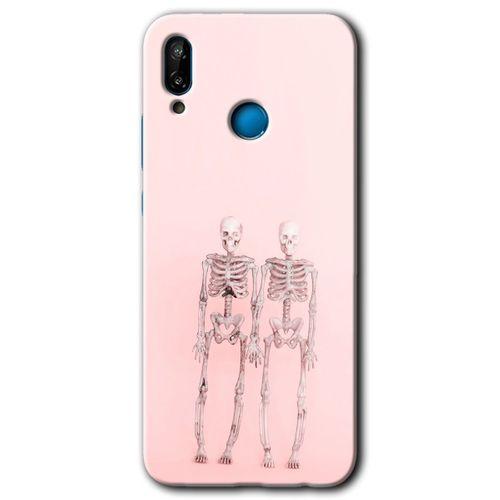 Huawei P20 Lite Kılıf HD Desen Baskılı Arka Kapak - Yaşayan Çift