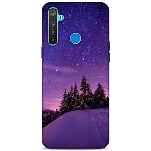 Lopard Oppo Realme 5i Uyumlu Kılıf Gece'S (4) Koruma Kılıfı Mor