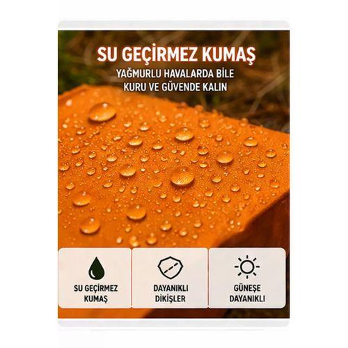 Otomatik Kabin Giyinme Çadırı 120x120x190 Cm Üst H.alandırma Yan Pencereli Duş & Wc Çadırı