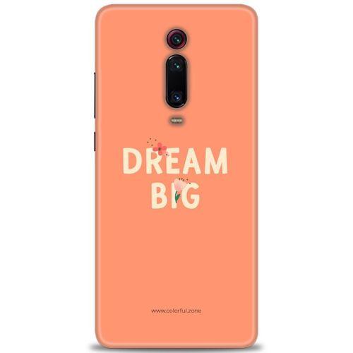Xiaomi Mi 9T Kılıf HD Baskılı Kılıf - Dream Big + Tam Ekran Koruyucu