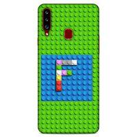 Lopard Samsung Galaxy A20s Uyumlu Kılıf BloX (16) Kalın Kılıf F Harfi