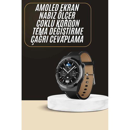 Çoklu Kordon Hediyeli Akıllı Saat Çağrı Cevaplama Müzik Dinleme Dokunmatik Ekran