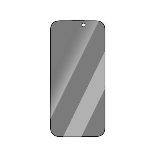 Apple iPhone 16 Pro Max CaseWorld Crystal Shadow Serisi Safir Coating 0.15mm 3D Privacy Temperli Cam Ekran Koruyucu