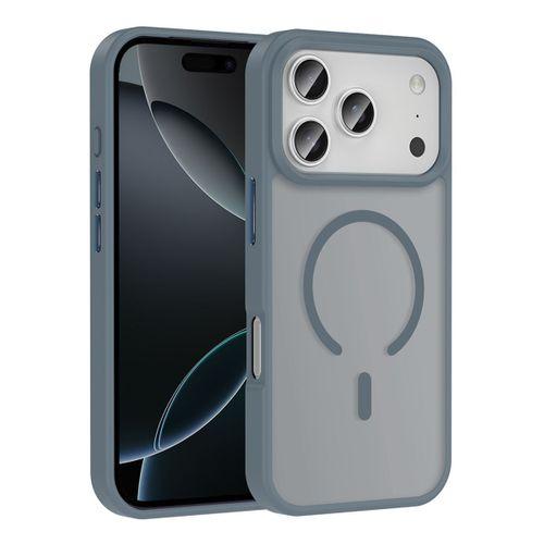 Apple iPhone 17 Pro Kılıf M-safe Şarj Özellikli Mat Arka Yüzey Zore Sio Kapak