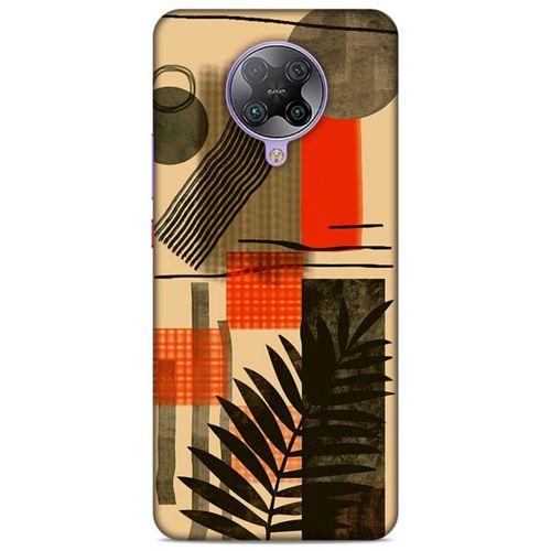 Lopard Xiaomi Poco F2 Pro Uyumlu Kılıf Soyut Sanat (44) Desenli Tough Armor Kılıf