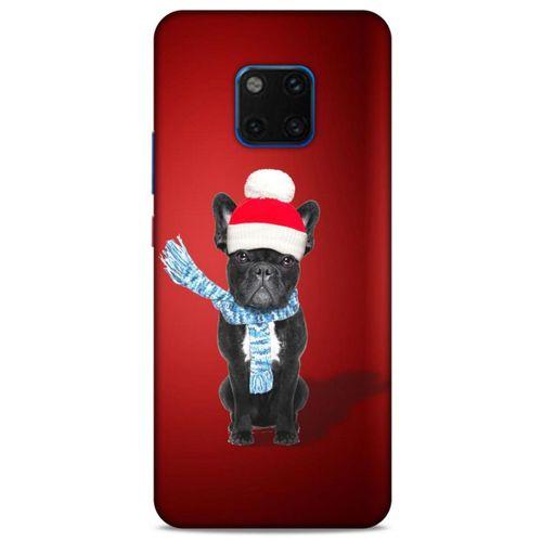 Huawei Mate 20 Pro Kılıf Köpek Kıyafetleri (23) Ultra Koruma Kılıfı French Bulldog Bere