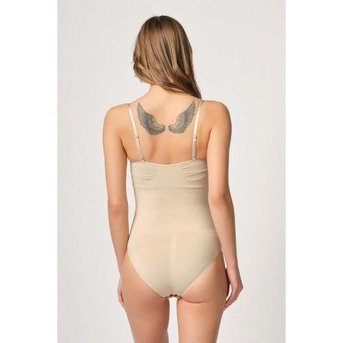Ten Göğsü Açık Agraflı Body Korse