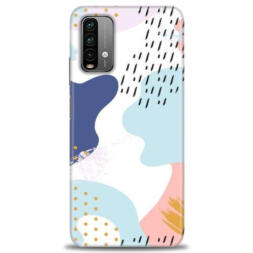 Xiaomi Redmi 9T Kılıf HD Baskılı Kılıf - Renkler Renkler + Tam Ekran Koruyucu