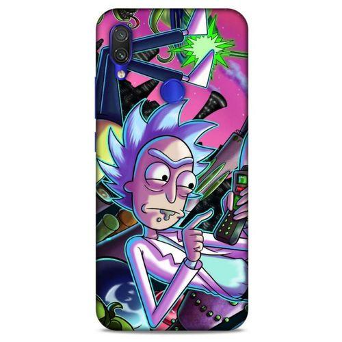 Xiaomi Redmi Note 7 Pro Uyumlu Kılıf Rick And Morty (20) Koruyucu Kılıf MC Haps