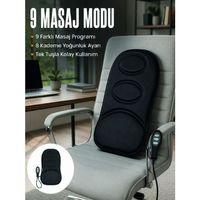 Motorlu Isıtmalı Masaj Minderi Masaj Modlu Ev, Ofis Ve Araç Koltuk Pedi