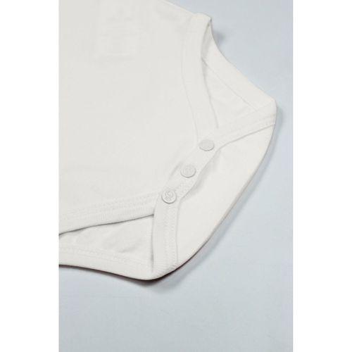 Bistyle Bistyle Organik Natural Basic Style Yarım Kol Body BS17103 Ekru