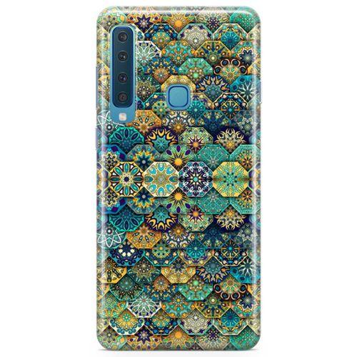 Samsung Galaxy A9 2018 Kılıf Sekizgen Motifler Arka Kapak Koruma Desenli Full Koruyucu