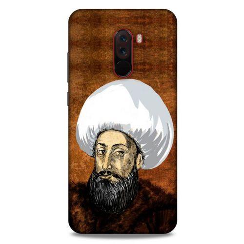 Xiaomi Pocophone F1 Uyumlu Kılıf Ottoman (48) Bumper Kılıf 4. Mustafa