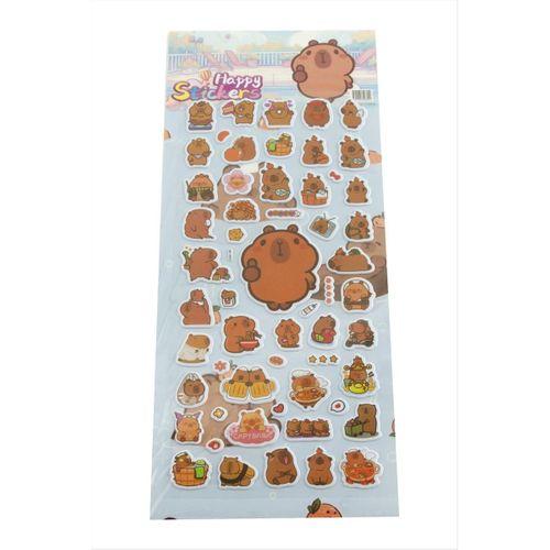 Happy Kabartmalı Sticker
