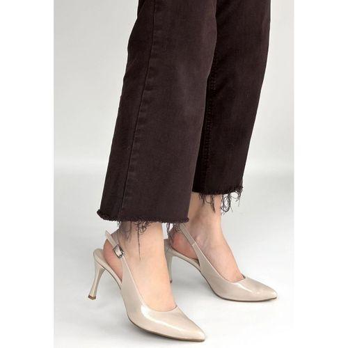 Uster Bej Rugan Topuklu Ayakkabı