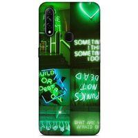 Oppo A31 Uyumlu Kılıf Yeşil Delisi (34) Slim Armor Kılıf Pastel yeşil