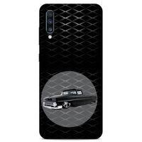 Lopard Samsung Galaxy A70 Uyumlu Kılıf PickUpX (49) Ultra Silikon Kılıf Simsiyah