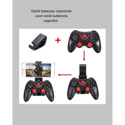 Bluetooth Kablosuz Oyun Kumandası – Android, İos, Pc Uyumlu
