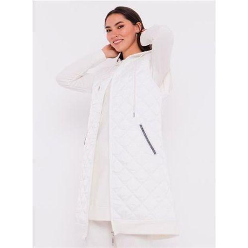 Minimal Kapitoneli Yelekli Spor Üçlü Takım - 70060.023 - Krem