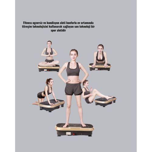Evde Spor İçin Titreşimli Plate Fitness Platformu