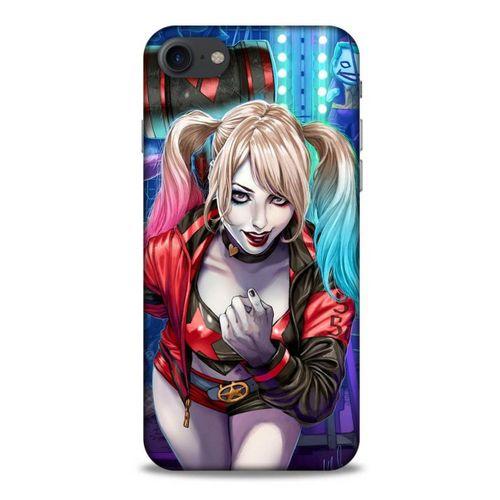 Apple Iphone 7 Uyumlu Kılıf Harley Quinn (38) Neo Hybrid Kılıf Limoni