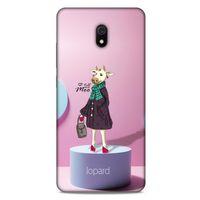 Xiaomi Redmi 8A Kılıf FunnyMaX (8) Baskılı Kılıf Pembe Mavi