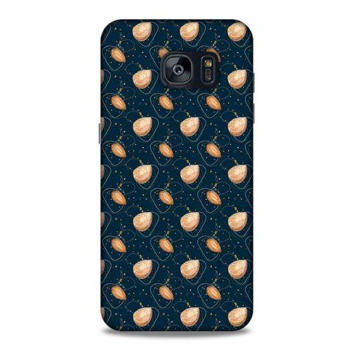 Frutix Badem 01 Samsung Galaxy S7 Edge Kılıf Desenli Silikon