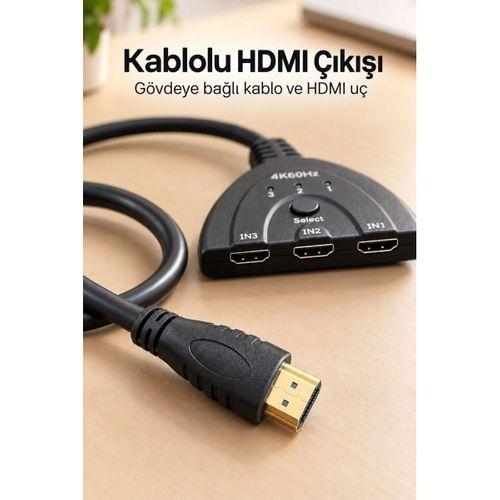 Hdmı Switch 2.0 Ve 3d Format Destekli
