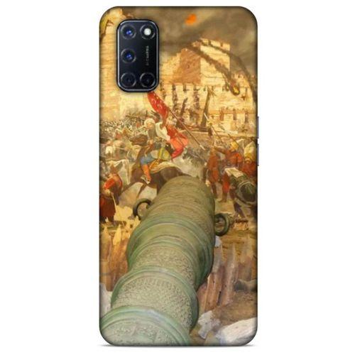 Oppo A52 Uyumlu Kılıf Ottoman (16) Kalın Kılıf İstanbul'un Fethi