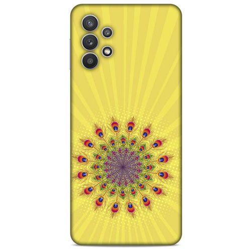 Lopard Samsung Galaxy A32 Uyumlu Kılıf Tüyler (20) Koruyucu Kılıf
