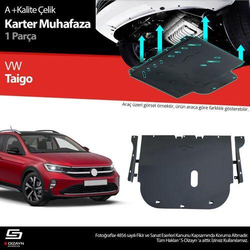 S-Dizayn VW Taigo Çelik Karter Muhafaza Koruma 2020 Üzeri A+ Kalite