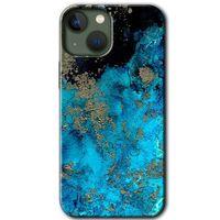 iPhone 13 Mini Kılıf HD Desen Baskılı Arka Kapak - Klas Mermer