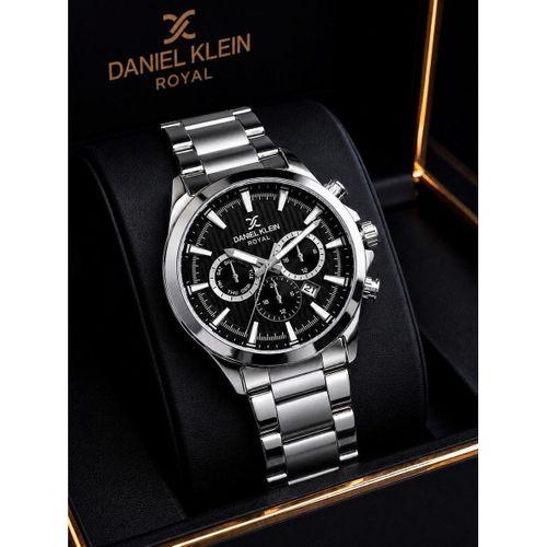 Daniel Klein Damat Ve Takım Elbiseye Özel 2 Yıl Garantili Çelik Kordon Erkek Kol Saati VS.BLKT.1118