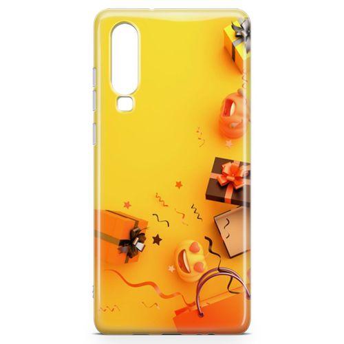 Huawei P30 Kılıf Hediyelik Ürünler Arka Kapak Koruma Desenli Full Koruyucu