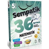 5. Sınıf Matematik Sempatik 36 Haftalık Kazanım Denemeleri Ünlüler Karması