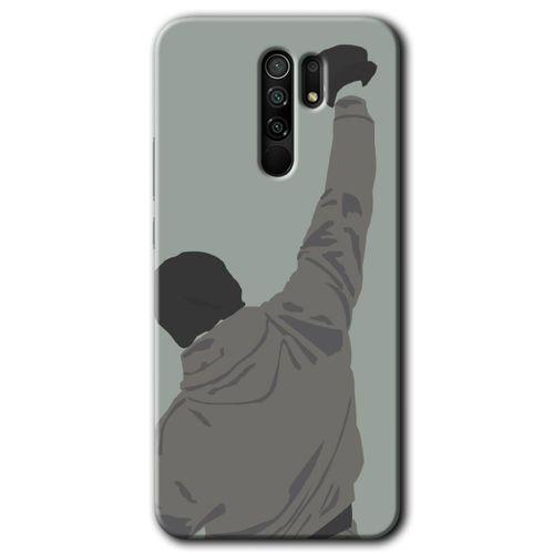 Xiaomi Redmi 9 HD Baskılı Kılıf + 9D Tam Ekran Koruyucu - Artwork Wide