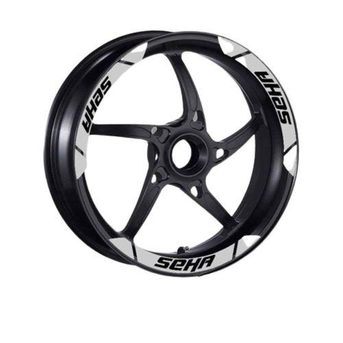 KANUNİ Kanuni Seha 150 2022 - 2024 Uyumlu Geniş 1 Set Jant Şeridi Beyaz