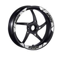 KANUNİ Kanuni Seha 150 2022 - 2024 Uyumlu Geniş 1 Set Jant Şeridi Beyaz