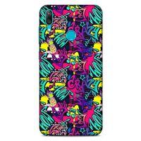 Graffitix (31) Desenli Silikon Kapak Huawei Y7 Prime 2019 Kılıf