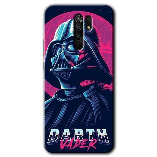 Xiaomi Redmi 9 HD Baskılı Kılıf + 9D Tam Ekran Koruyucu - Darth Vader
