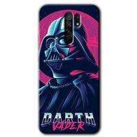 Xiaomi Redmi 9 HD Baskılı Kılıf + 9D Tam Ekran Koruyucu - Darth Vader