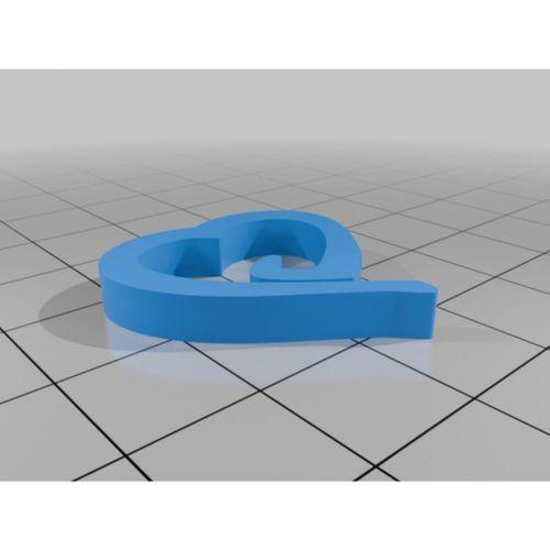 Kalp Klips 3D Baskı (Bu ürün Sadece Plastik parçadır - Almadan Önce Soru Sorabilirsiniz)