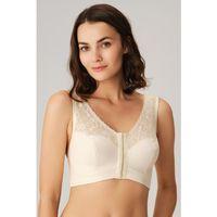 Balensiz Desteksiz Dolgusuz Geniş Askılı Toparlayıcı Önden Açılan Sırt Destekli Küçültücü Sütyen Ten